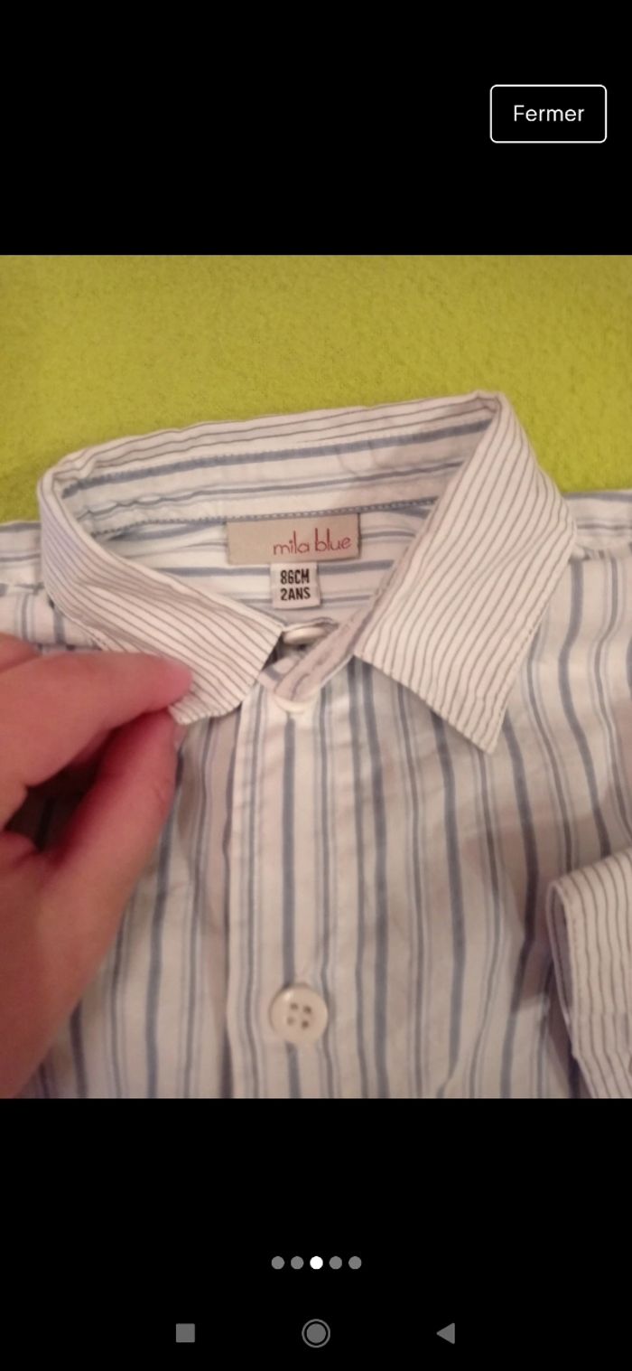 Chemise rayure - photo numéro 3