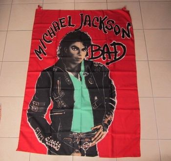 drapeau Michael Jackson Bad