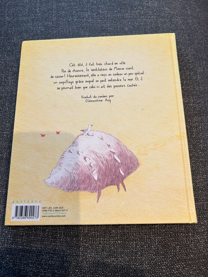 Livre  l’été de Mamie