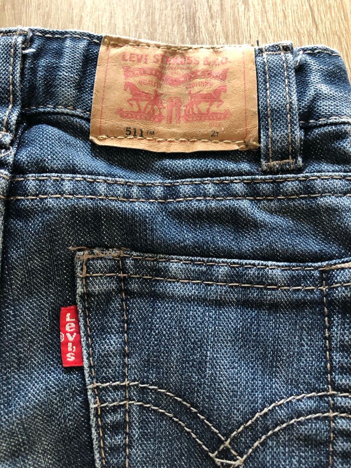 Jean levis bleu 12-24 mois - photo numéro 9