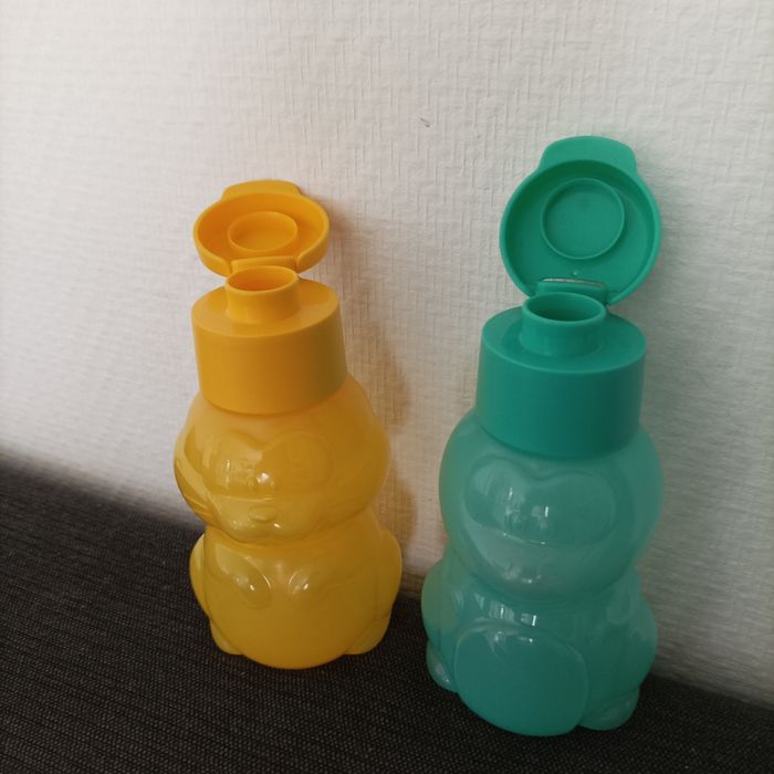 Éco bouteilles/gourdes tupperware - photo numéro 2