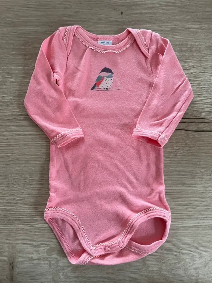 Hauts et body - 6 mois fille - Okaïdi - Petit bateau - photo numéro 6