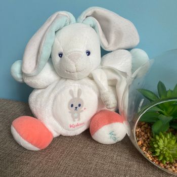 Doudou lapin blanc kaloo