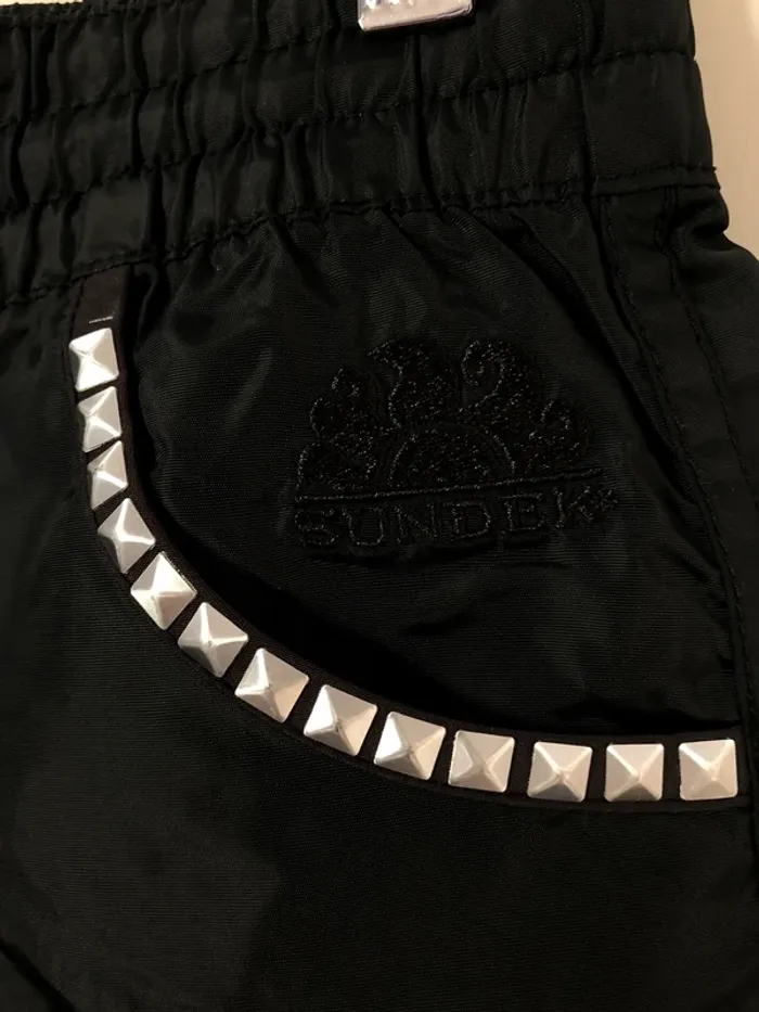 Short de bain noir à clou femme Sundek taille M - photo numéro 5