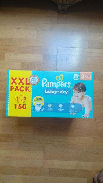 1 xxl pack Pampers baby dry taille 3