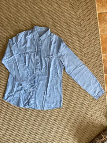 Chemise bleue