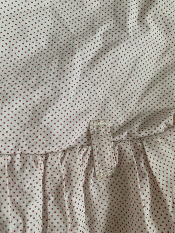 Jolie robe blanche à pois Sergent Major 5 ans - photo numéro 3