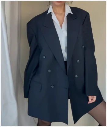 Veste de costume bleue marine taille 56 Bayard - très bon état