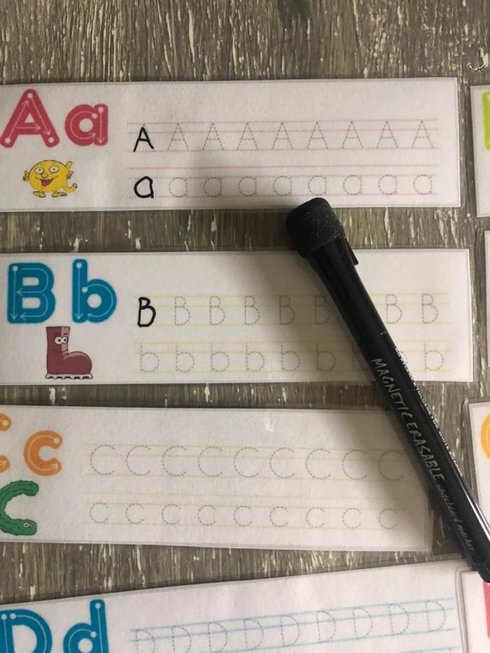 Traçage de l’alphabet - photo numéro 3