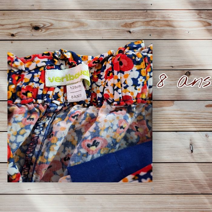 👖 Pantalon fluide à fleurs – Vertbaudet – 8 ans 👖 - photo numéro 3
