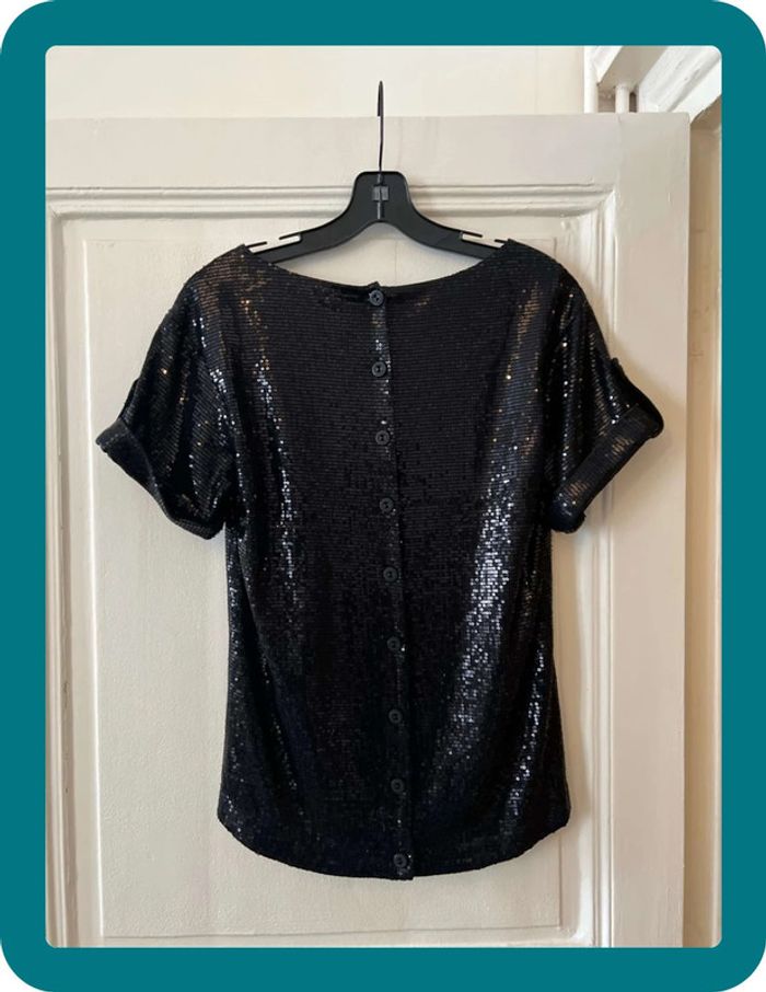 Top à sequins paillettes oversize XS - BCBGeneration - photo numéro 4