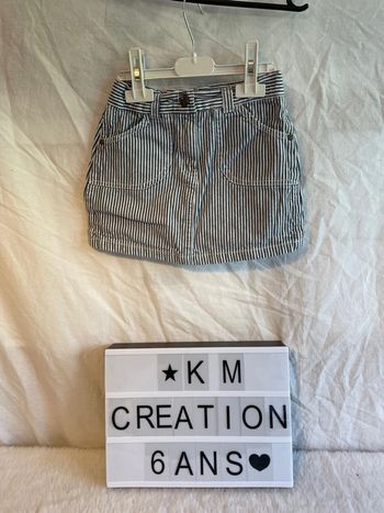 Jupe 6 ans in extenso