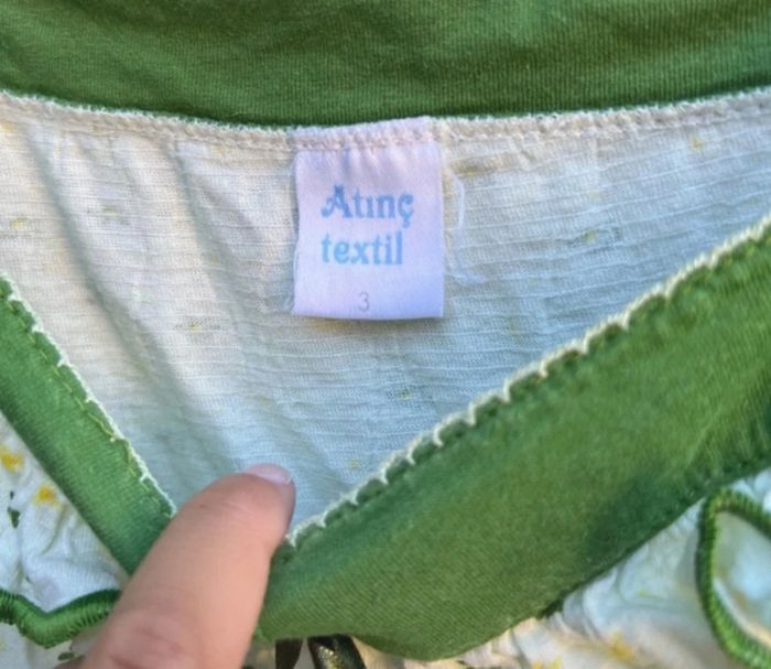 Robe de nuit Atine Textile – Taille 3 env. 42/44 Bon état - photo numéro 7