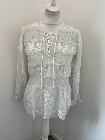 Blouse en dentelle The Kooples XS