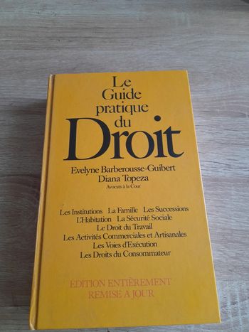 Livre droit