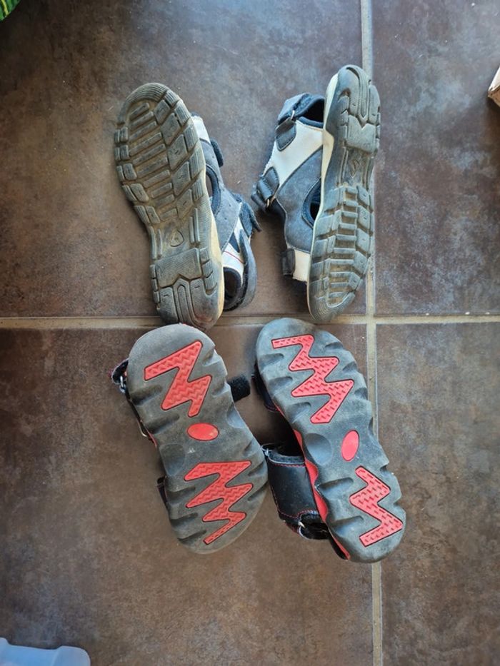 Lot 2 paires nu pied garçon - photo numéro 3