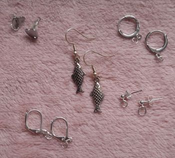Boucles d'oreilles poissons