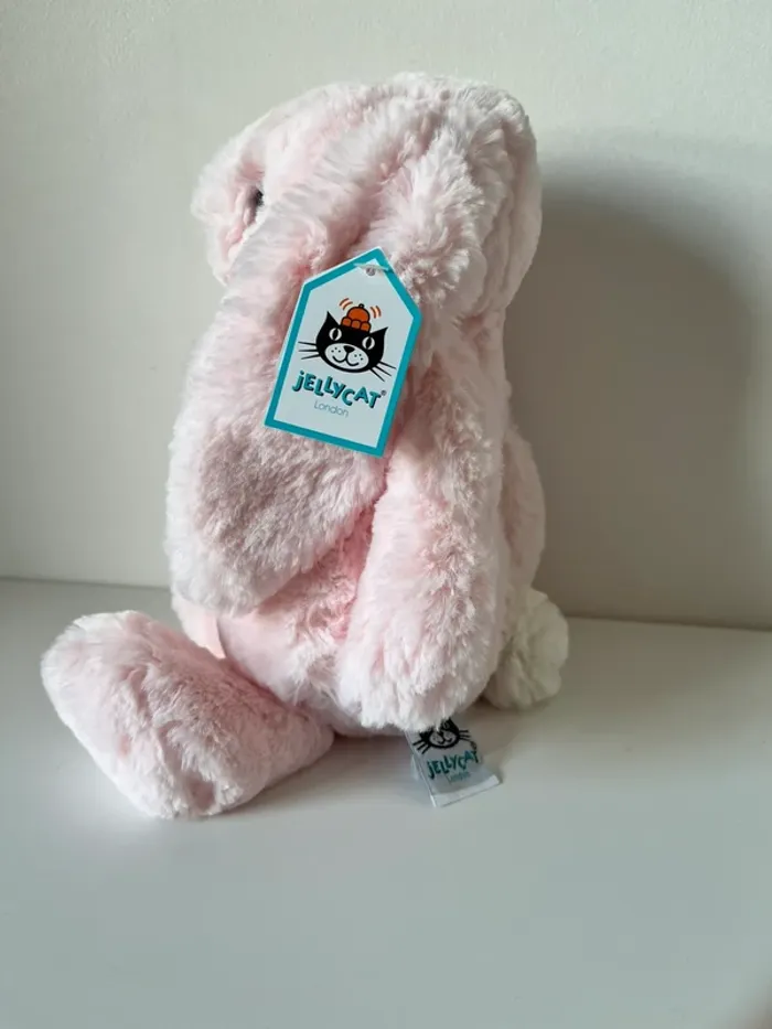 Medium bashful pink bunny Jellycat - photo numéro 2