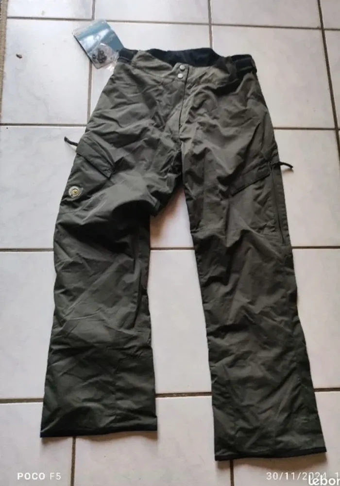 Pantalon de ski rossignol taille M kaki neuf - photo numéro 11
