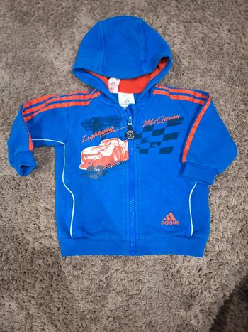 Gilet zippé Adidas flash mc queen