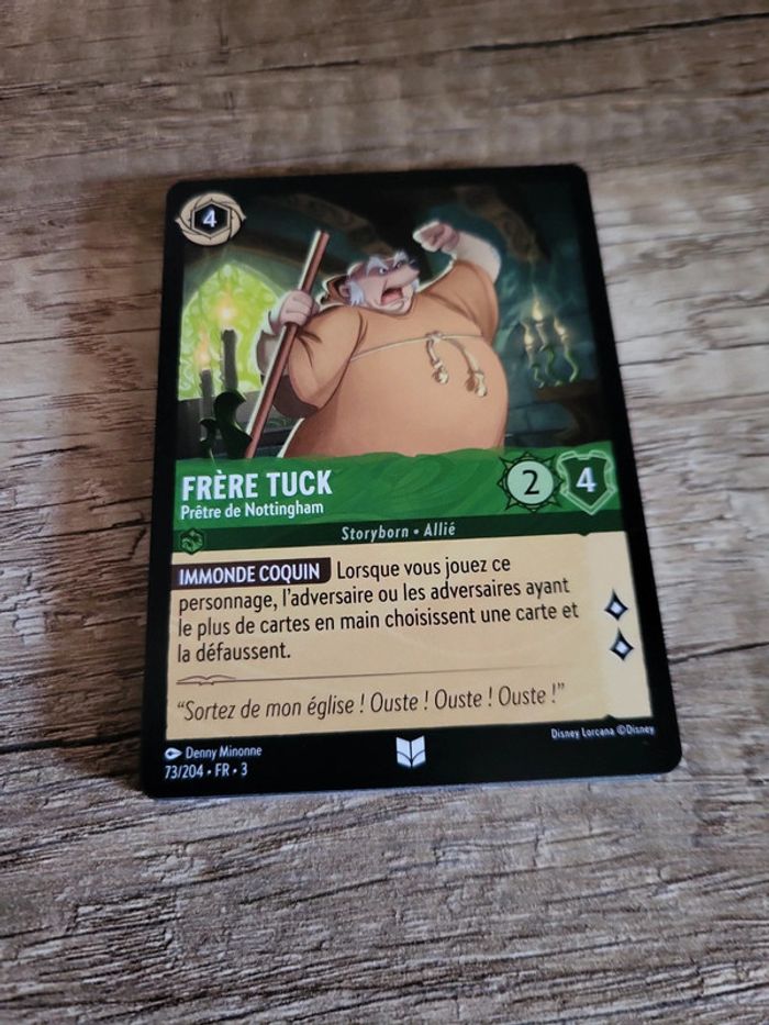 Carte Lorcana Frère Tuck