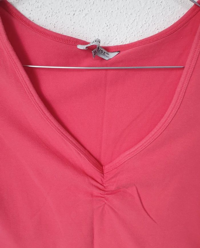 T shirt rose clockhouse - photo numéro 2
