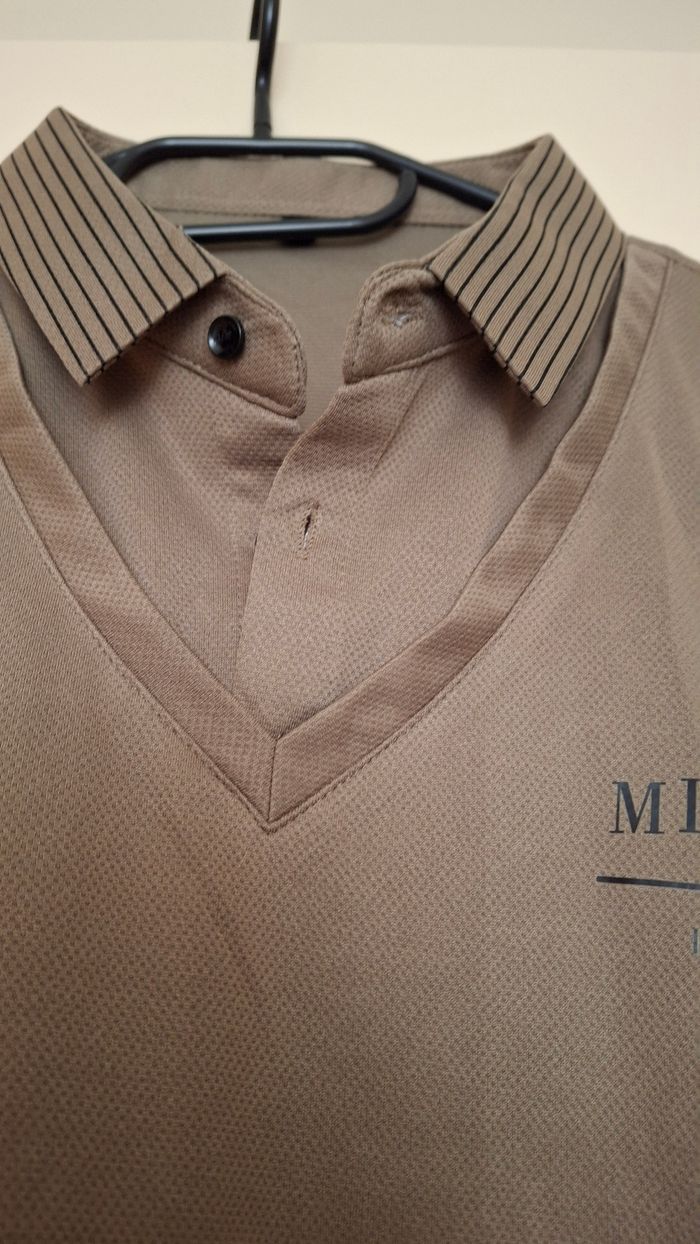 Polo homme beige.neuf. TS - photo numéro 4