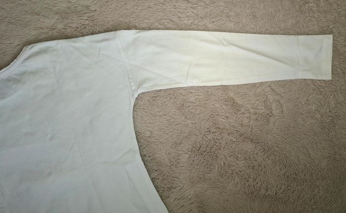 T shirt blanc feuille 10 ans okaidi - photo numéro 10