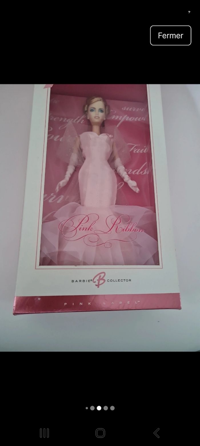 Barbie pink ribbon - photo numéro 3