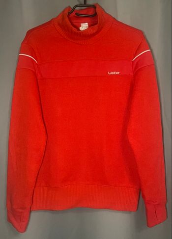 Pull »Wed’Ze »rouge et blanc