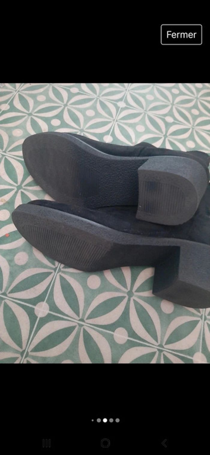 Bottine suédine T39 neuves - photo numéro 3