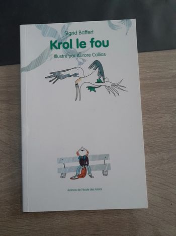 livre animax de l'école des loisirs - Krol le fou