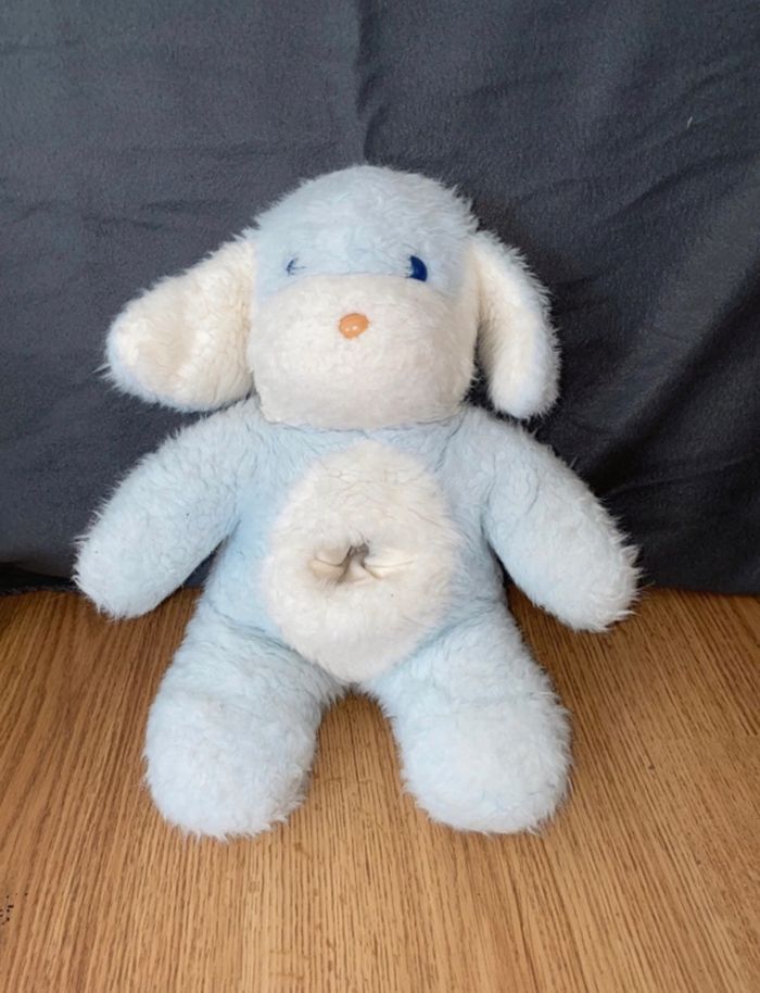 Doudou chien boulgom vintage