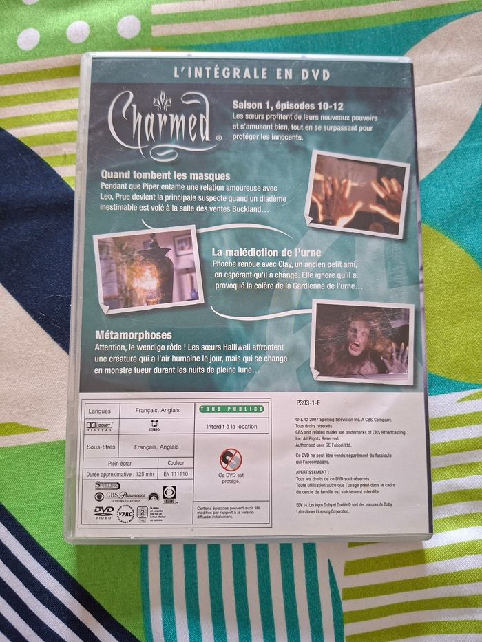 Dvd charmed saison 1 épisodes 10, 11 et 12 - photo numéro 2