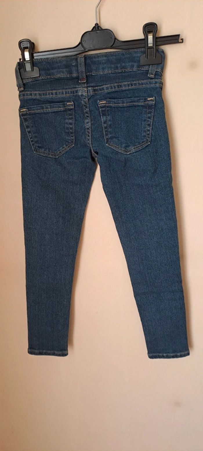 💚Jean slim enfant – bleu denim classique - Taille 6 ans - photo numéro 4