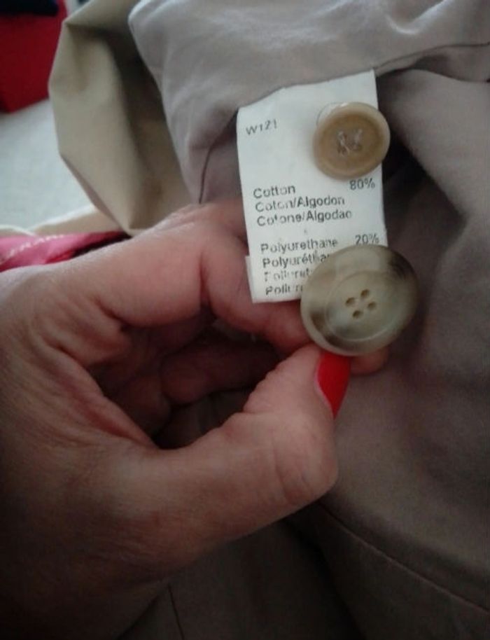 Trench long beige Gérard darel t40 - photo numéro 7