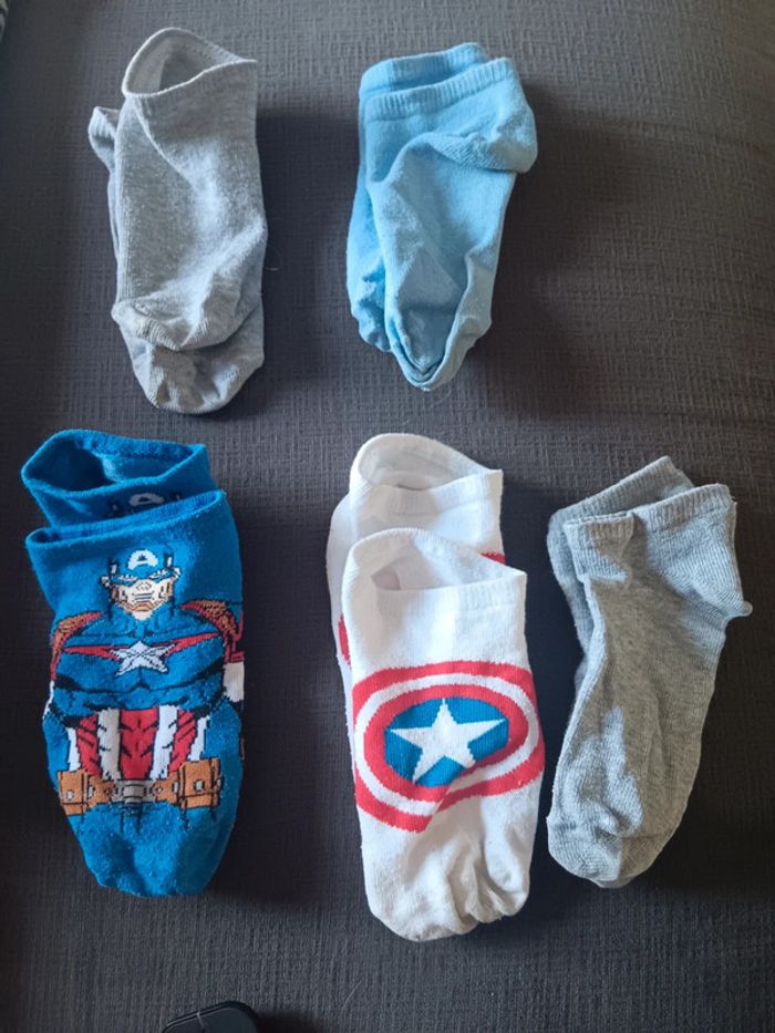 Lot 5 minis chaussettes 31/34