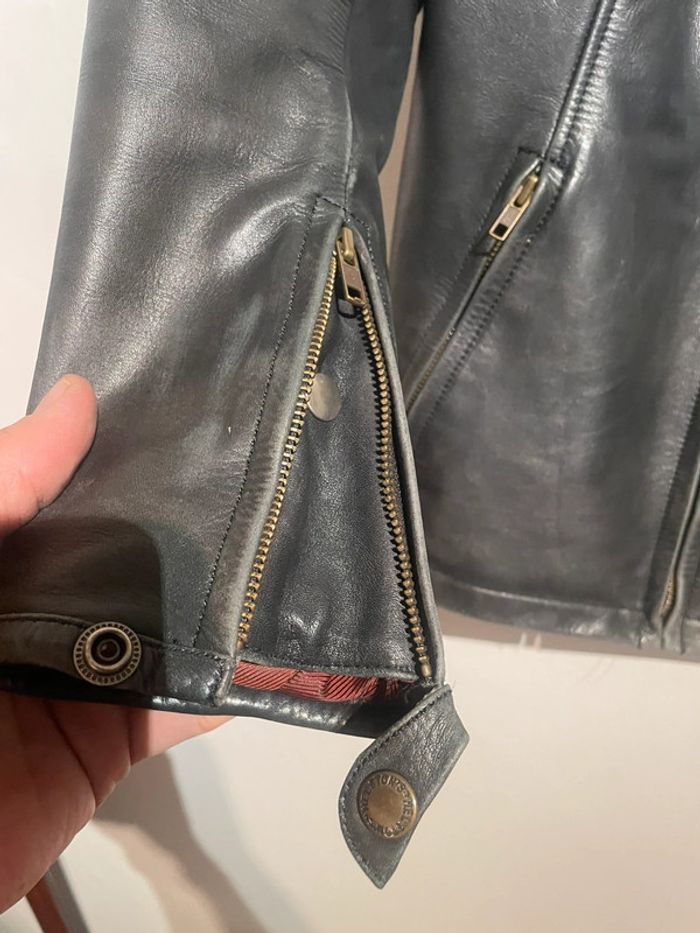 Veste moto vintage Helston’s - photo numéro 5