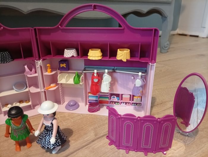 Boutique de vêtements Playmobil transportable - photo numéro 3