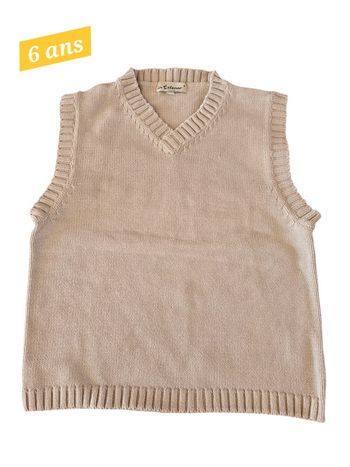 Pull manche courte 6 ans "in extenso"