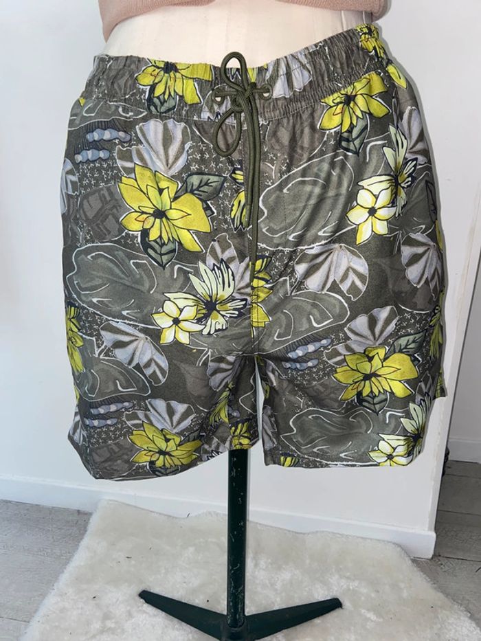 🌼Short de bains motif floral tropical🌼 - photo numéro 2