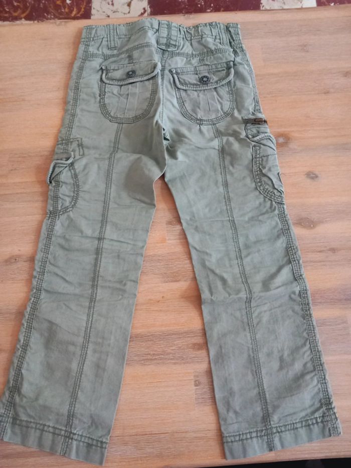 Pantalon cargo kaki Tape à l’œil – 5 ans - photo numéro 2