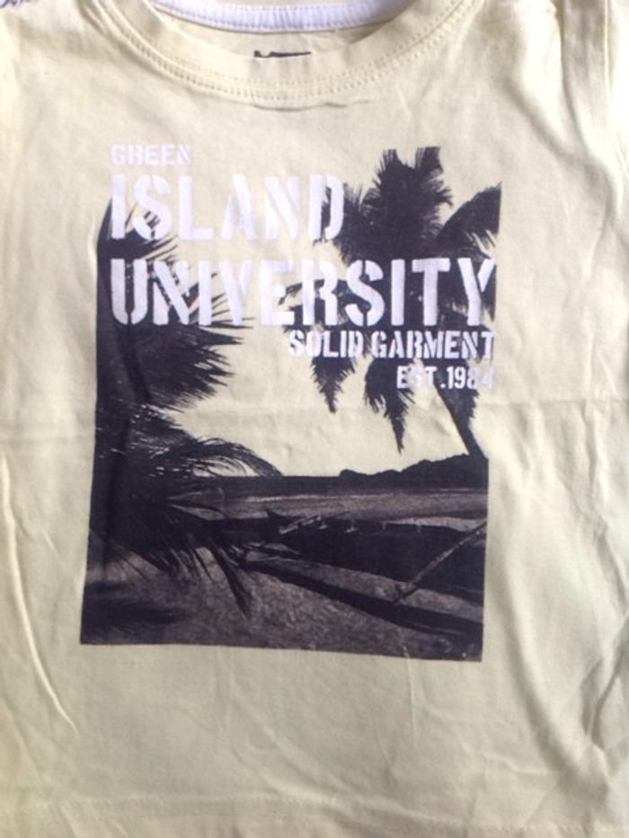 Tee-shirt jaune In Extenso - 2 ans - photo numéro 2