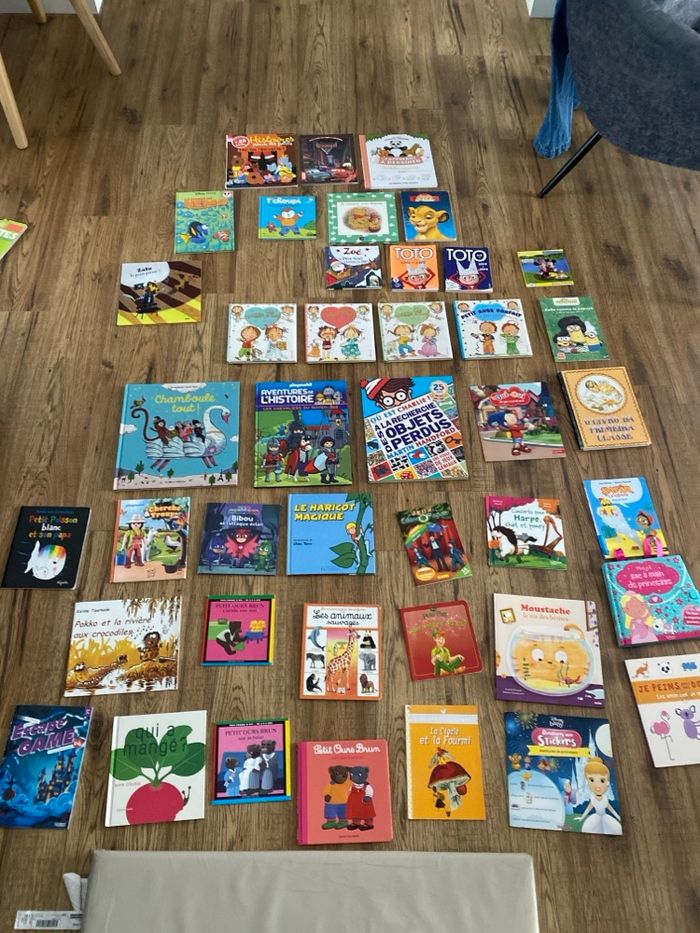 Grand lot de livres jeunes enfants