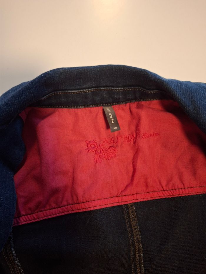 Veste en jeans nafnaf 40 - photo numéro 3