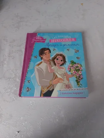 Livre les nouvelles histoires mariages de princesses