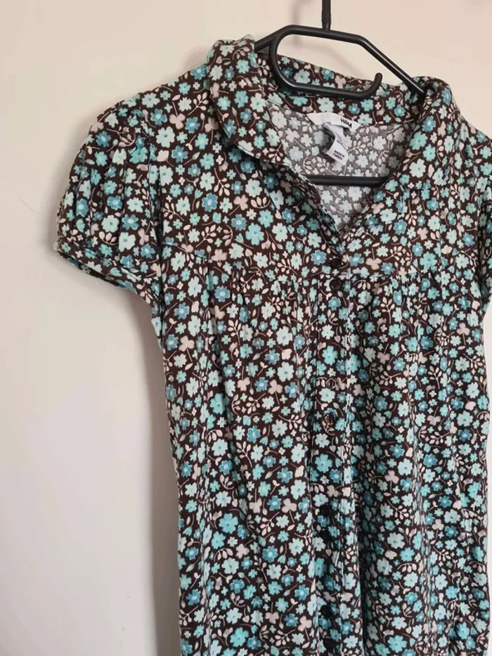 Chemise fleurie coloré taille 38 - photo numéro 2