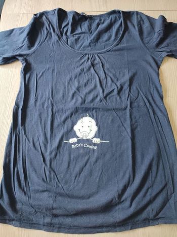 tee shirt manches longues "Baby's coming"