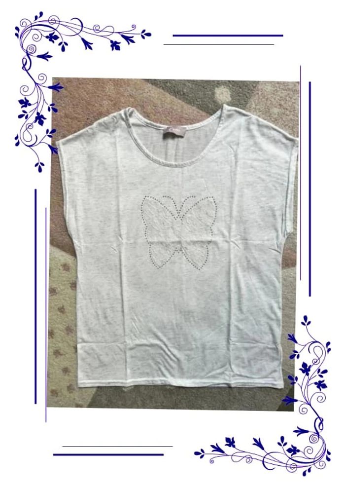 2 t shirt cassis L légers - photo numéro 6