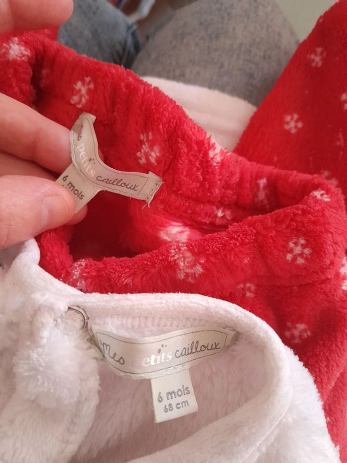 Pyjama 2 pièces hiver fille 6m - photo numéro 5